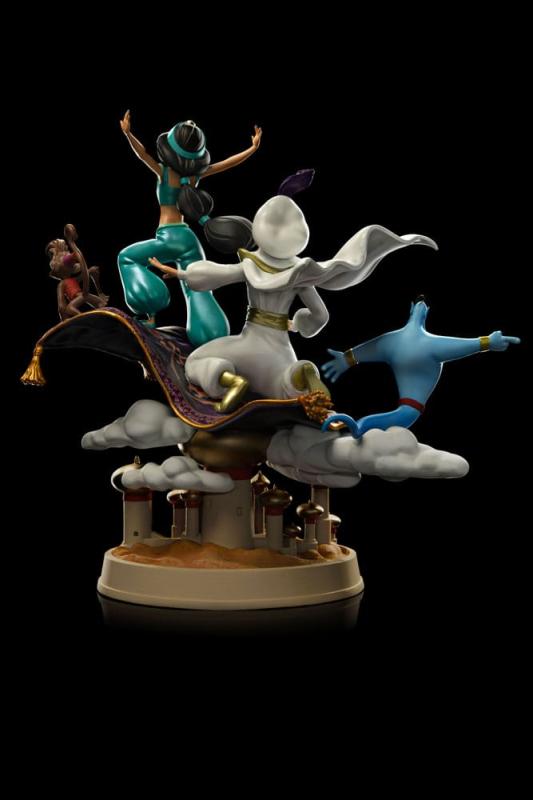 Disney Deluxe Art Scale Statue 1/10 Aladdin and Yasmine 30 cm 4