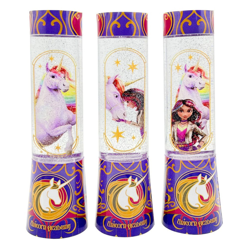 Unicorn Academy LED Glitter Lamps 15 cm Display (12)