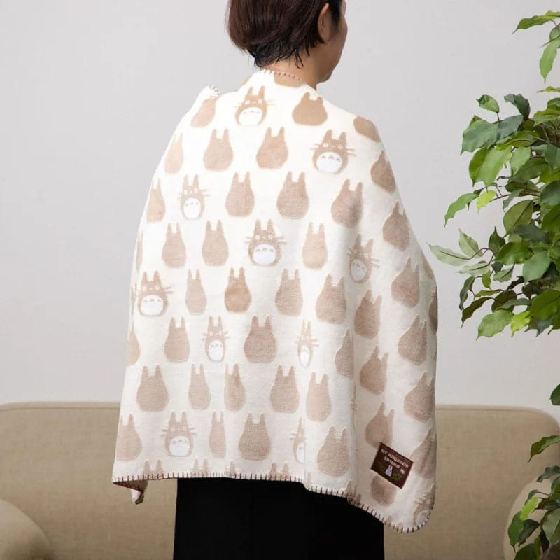 My Neighbor Totoro Opalised Blanket Totoro silhouette 70 x 100 cm 2