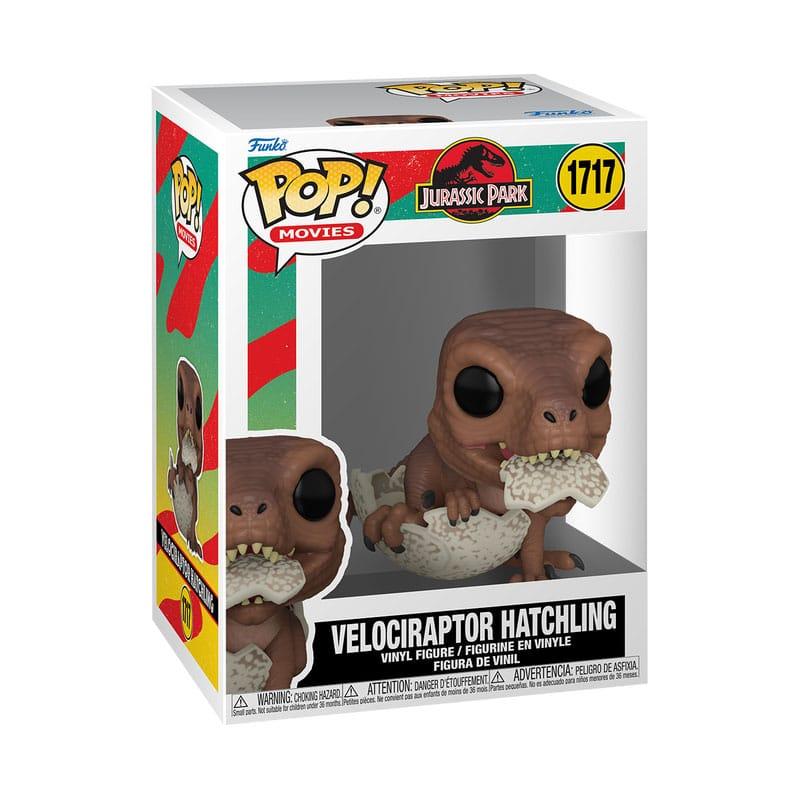 Jurassic Park Hatchling POP! Movies Vinyl Figure Velociraptor 9 cm 1