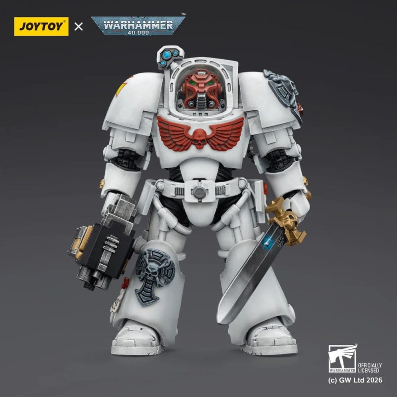 Warhammer 40,000 Action Figure White Scars Terminator 1 with Power Sword and Storm Bolter 14 cm 2
