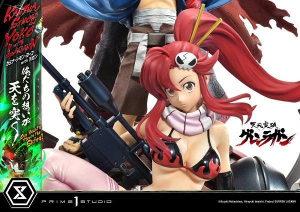 Gurren Lagann Ultimate Premium Masterline Series Statue 1/4 Kamina, Simon & Yoko with Lagann Deluxe