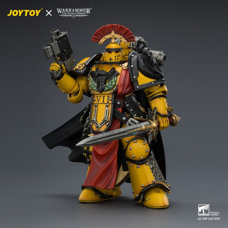 Warhammer Action Figure Imperial Fists Legion Praetor in Mk III Armour 13 cm 3