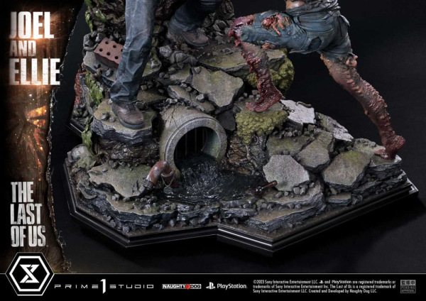 The Last of Us Part I Ultimate Premium Masterline Series Statue 1/4 Joel & Ellie (The Last of Us Par 12