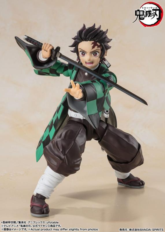 Demon Slayer: Kimetsu no Yaiba S.H. Figuarts Action Figure Tanjiro Kamado 14 cm 3