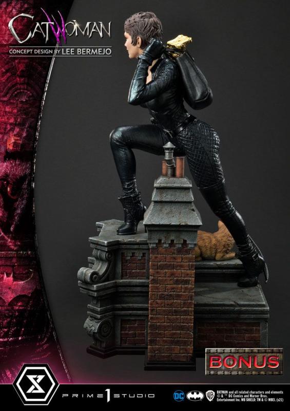 DC Comics Statue 1/3 Catwoman Deluxe Bonus Version Concept Design by Lee Bermejo 69 cm