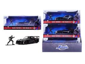 Black Panther Diecast Model 1/32 Mazda RX-7