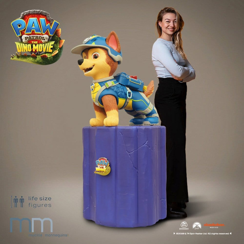 PAW Patrol Life-Size Statue Chase (without Base) 167 cm 5