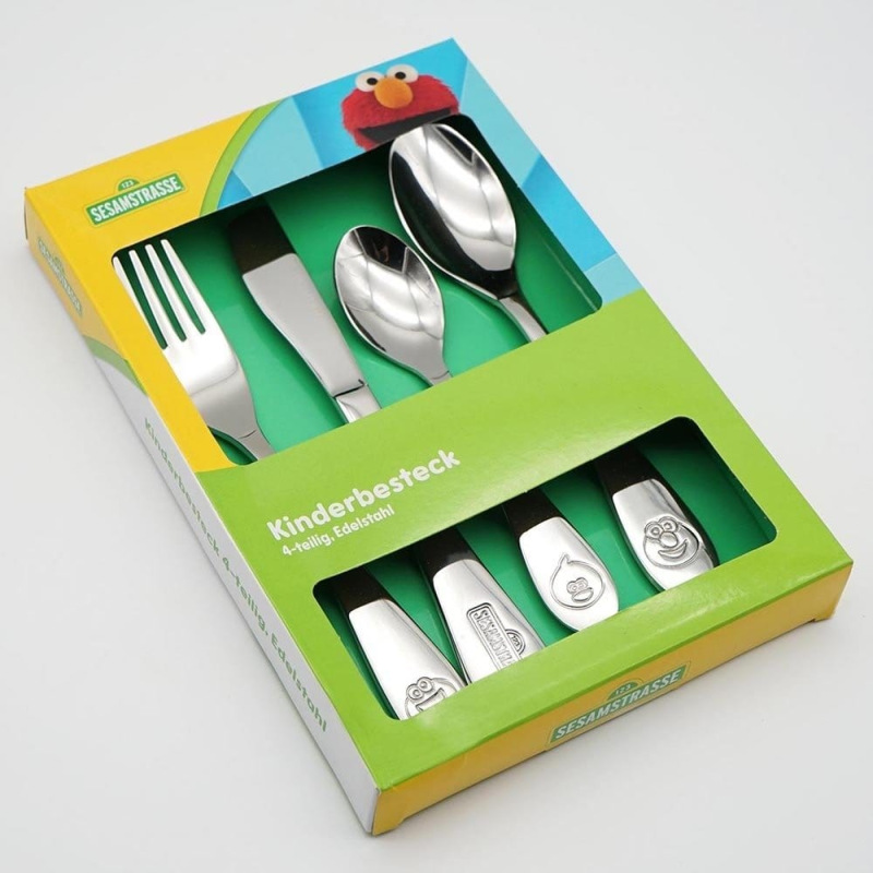 Sesame Street Kids Cutlery Set Friends 2