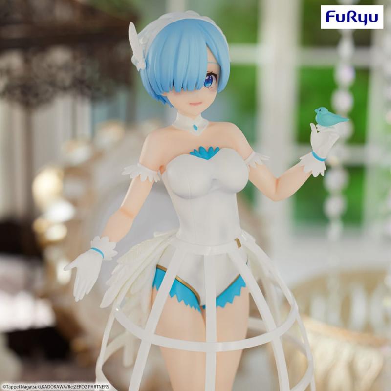 Re: Zero Exceed Creative PVC Statue Rem Cage Dress 22 cm