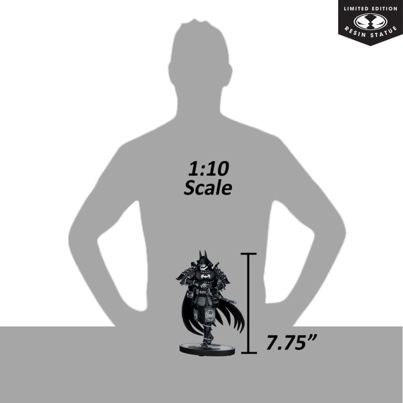 DC Direct Batman Black & White Statue 1/10 Batman Ninja 20 cm 8