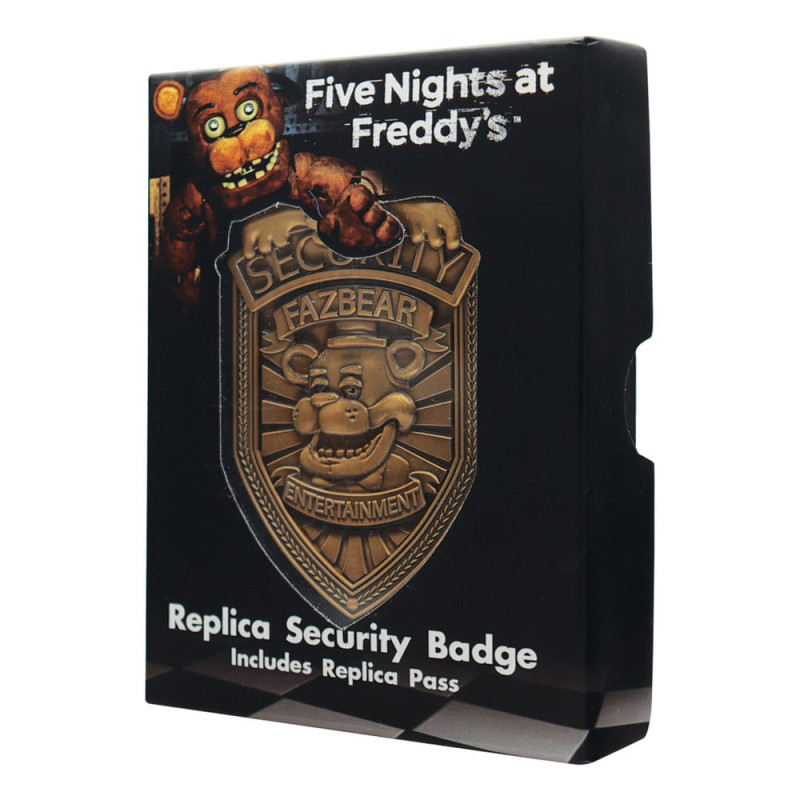 Five Nights at Freddy´s Replica Security Badge 1