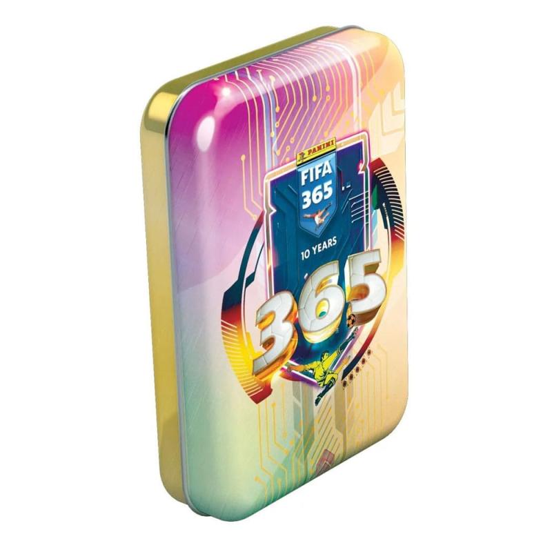 FIFA 365 Adrenalyn XL 2025 Trading Cards Pocket Tins Case (5)