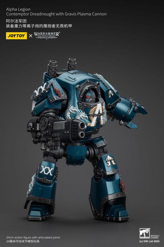 Warhammer The Horus Heresy Action Figure Alpha Legion Contemptor Dreadnought with Gravis Plasma Cann 5