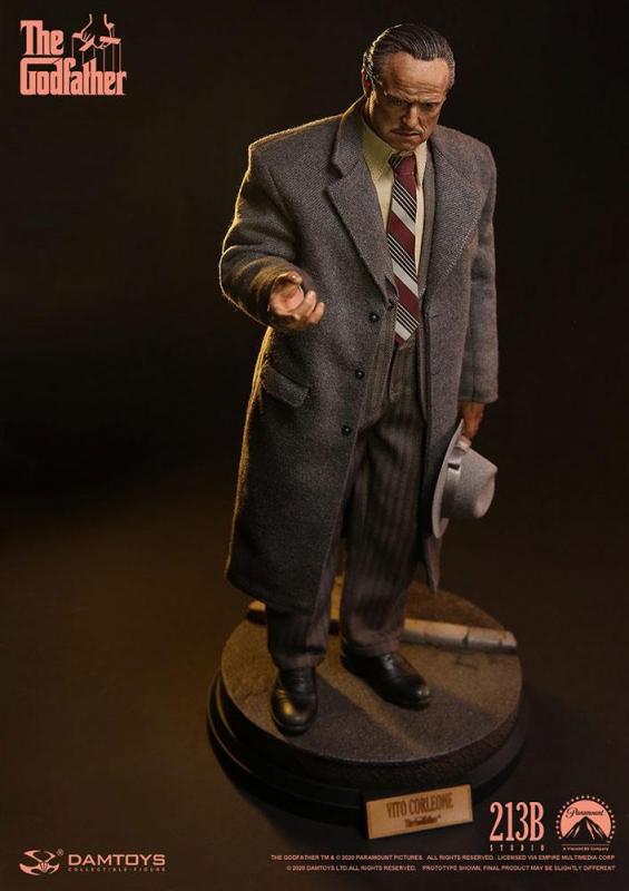 The Godfather: Vito Corleone 1/6 Action Figure Golden Years Version - Damtoys 8