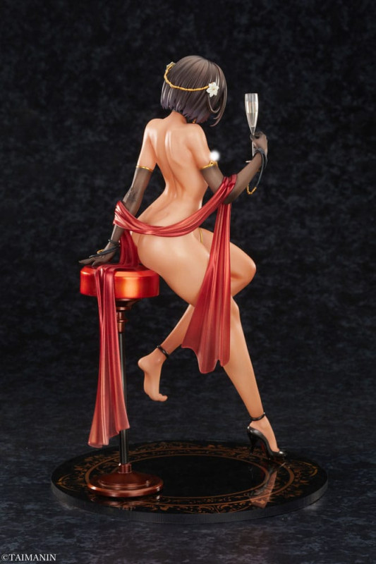 Taimanin RPGX Statue 1/6 Adult Yukikaze Night Party Dress Ver. 26 cm 7