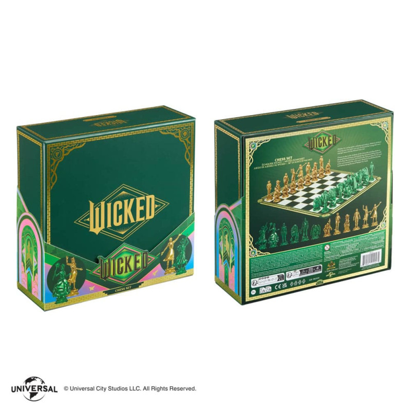 Wicked: For Good Chess Set Shiz vs. Emerald City 6