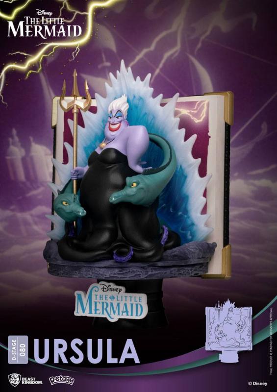 Disney: Ursula 15 cm Story Book Series D-Stage PVC Diorama - Beast Kingdom Toys