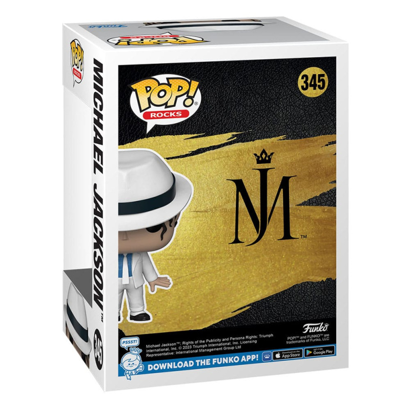 Michael Jackson POP! Rocks Vinyl Figure MJ (Smooth Criminal) 9 cm 2