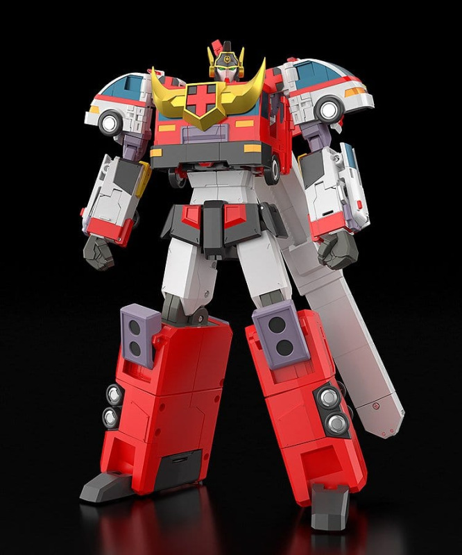 Brave Police J-Decker Action Figure The Gattai Duke Fire 25 cm 1