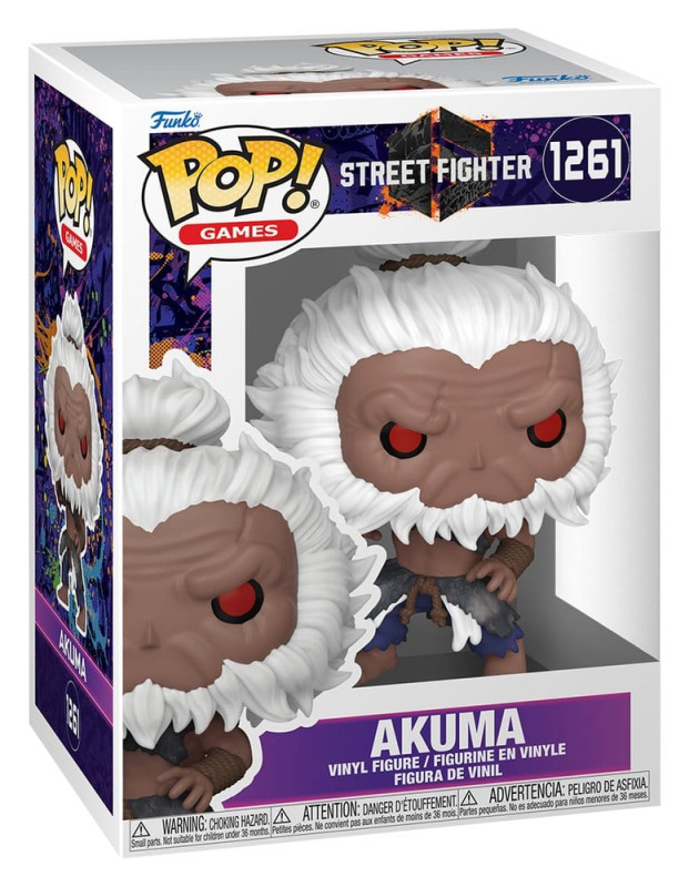 Street Fighter 6 POP! Animation Vinyl Figures Akuma with Chase 9 cm Assortment (6) 2