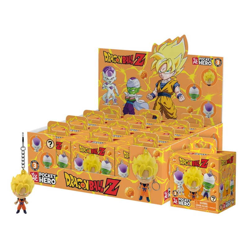 Dragon Ball Z Pocket Hero Keychain Series 1 Blind Box Display (12) 3