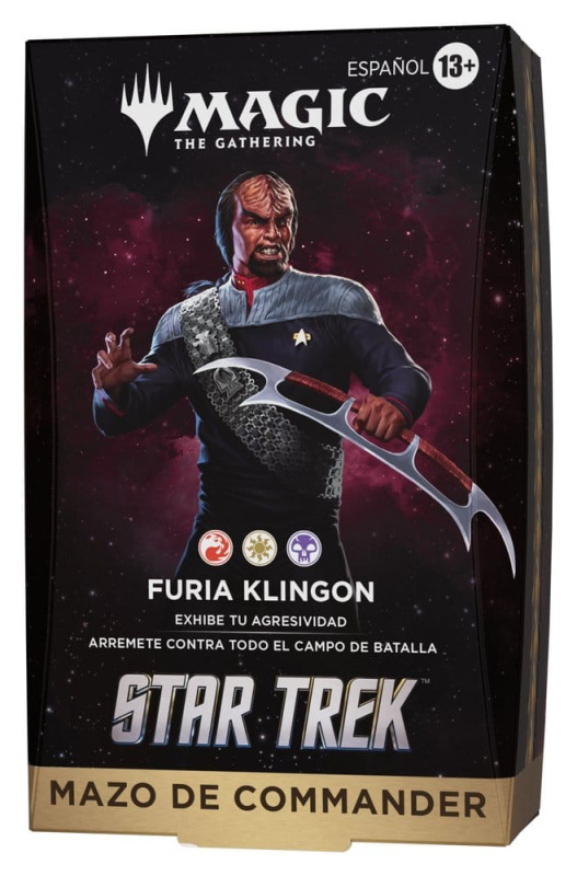 Magic the Gathering Star Trek Commander Decks Case (4) spanish 3