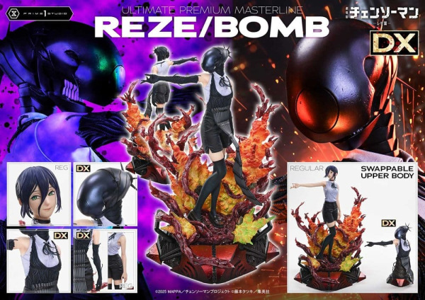 Chainsaw Man Ultimate Premium Masterline Series Statue 1/4 REZE/BOMB Deluxe Version 56 cm 2