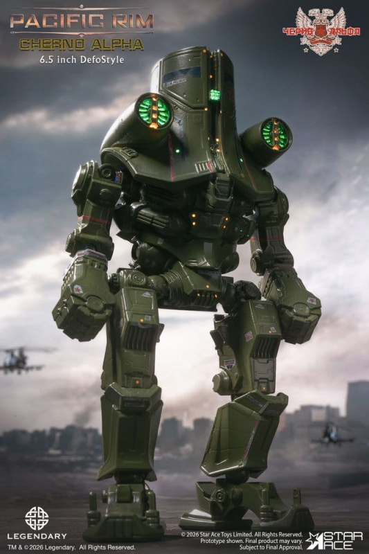 Pacific Rim DefoStyle Figure Cherno Alpha NX 17 cm 5