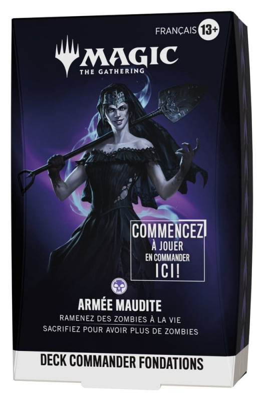 Magic the Gathering Foundations Commander Decks Case (5) french 3