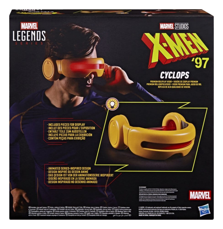 X-Men '97 Marvel Legends Roleplay Replica Cyclops Visor 1