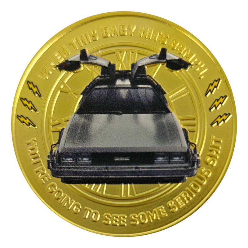 Back To The Future Collectable Coin 40th Anniversary Limited Edition 3