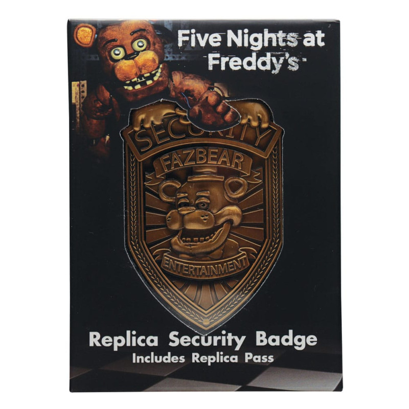 Five Nights at Freddy´s Replica Security Badge 3