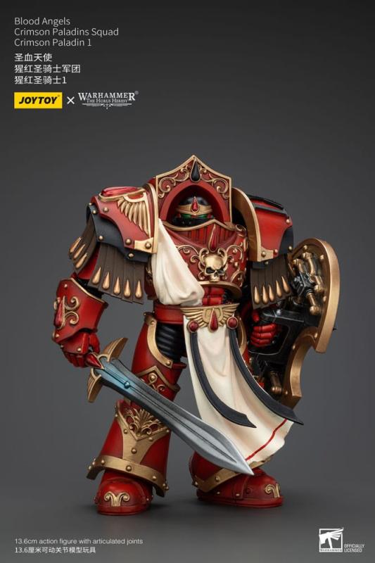 Warhammer The Horus Heresy Action Figure 1/18 Blood Angels Crimson Paladins Squad Crimson Paladin 1