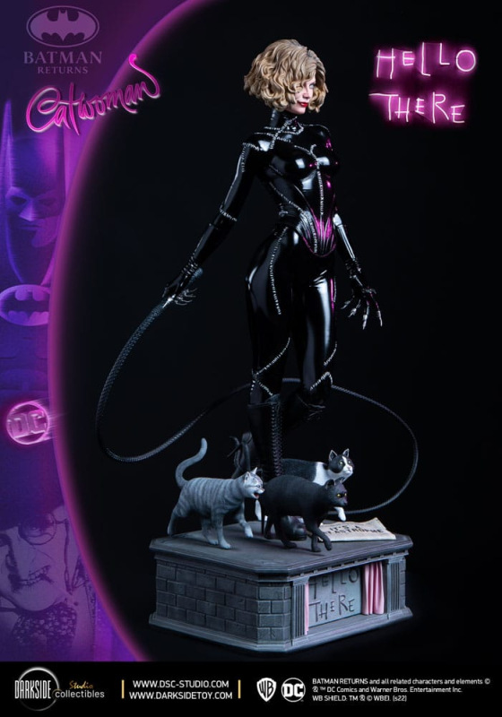 Batman Returns MS Series Statue 1/3 Catwoman 30th Anniversary Edition 72 cm 9