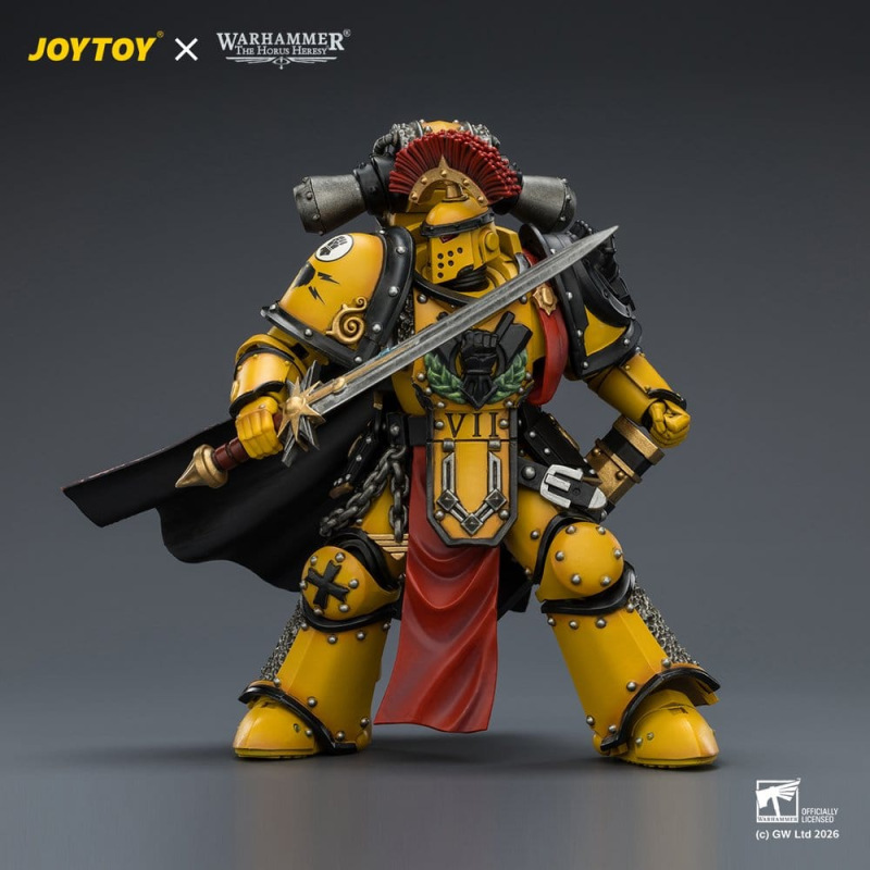 Warhammer Action Figure Imperial Fists Legion Praetor in Mk III Armour 13 cm 4