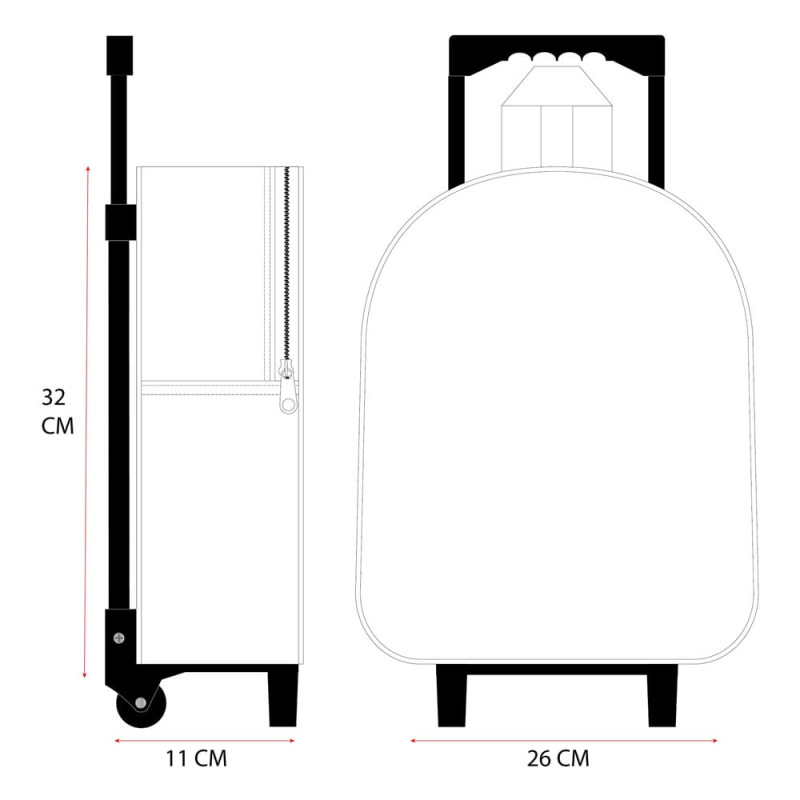 Bluey Backpack 3D Oh Happy Days 32 cm 4