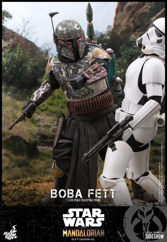 Star Wars The Mandalorian Action Figure 1/6 Boba Fett 30 cm