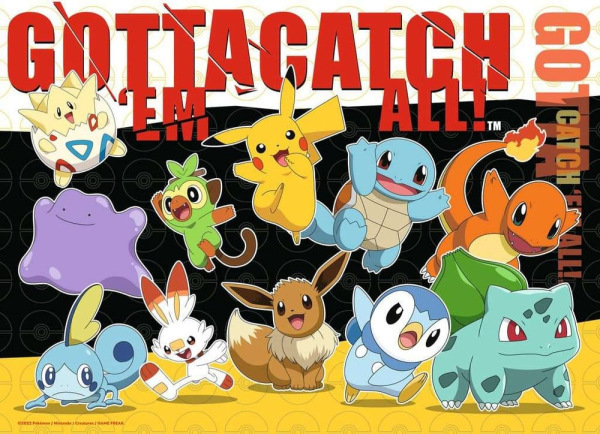 Pokémon Puzzle 4-Pack Pokémon Buddies (4x100 Pieces) 3