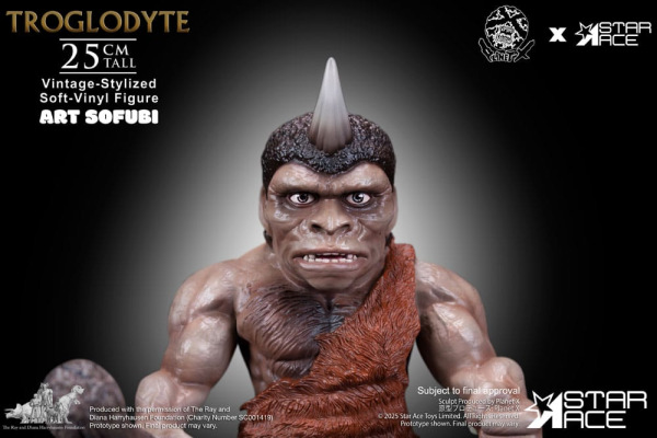 Ray Harryhausen Soft Vinyl Statue Troglodyte (Vintage-Style) 25 cm 9