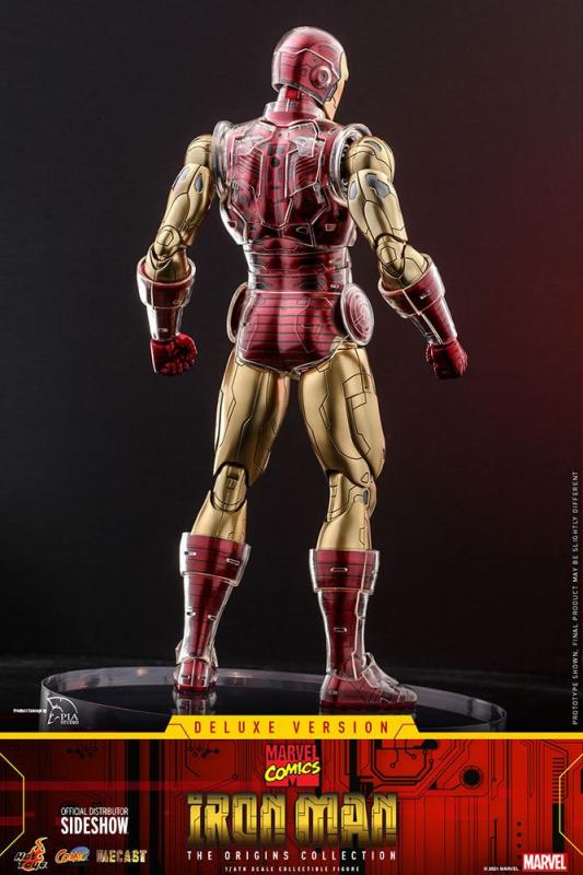 Marvel: Iron Man (The Origins Collection) 1/6 Action Figure Deluxe Version - Hot Toys