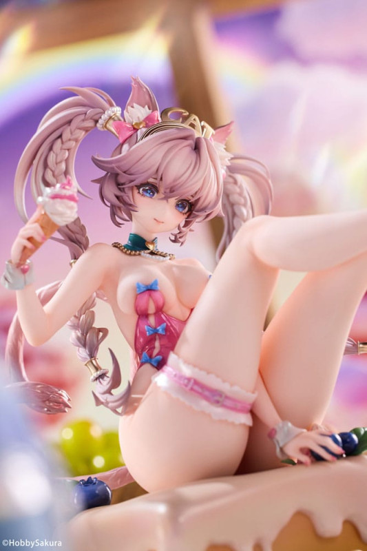 Original Character PVC Statue 1/6 Sweet Cat Illustration by Tuzhate Deluxe Edition 20 cm 9