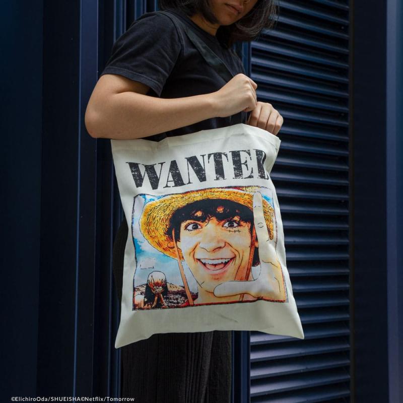 One Piece Tote Bag Wanted Luffy