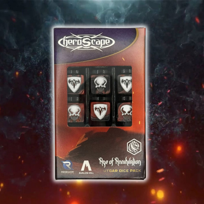 Heroscape Dice Set Utgar 2