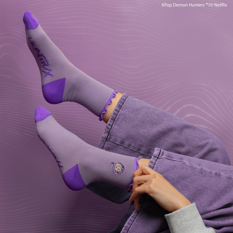 KPop Demon Hunters Socks Set of 3 HUNTR/X 3