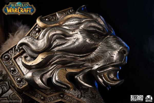 World of Warcraft Life Size Bust 1/1 Varian Wrynn 120 cm 7