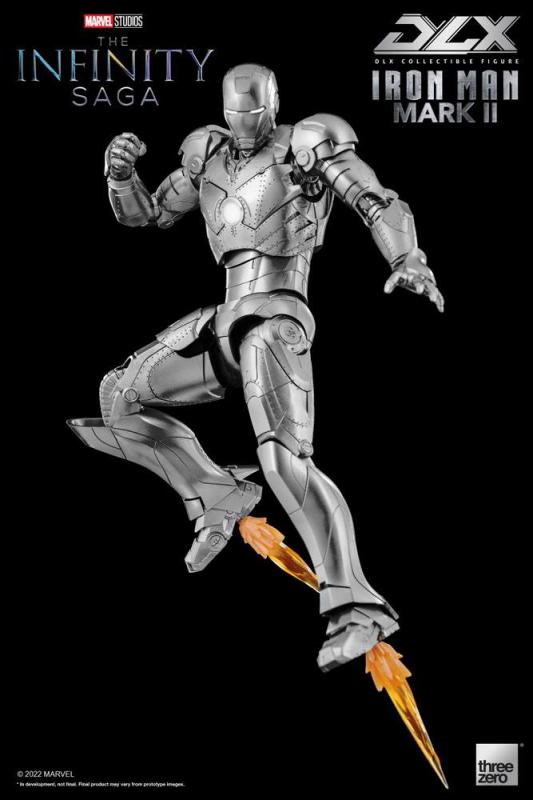 Infinity Saga: Iron Man Mark 2 1/12 DLX Action Figure - ThreeZero