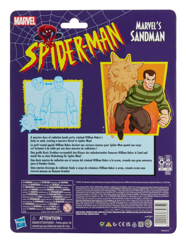 Spider-Man Marvel Legends Series Action Figure Marvel's Sandman 15 cm 12