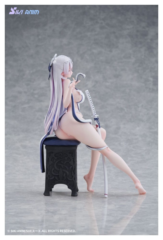 Original Character PVC Statue 1/7 The Color of the Blue - White Snake Normal Edition 20 cm 10