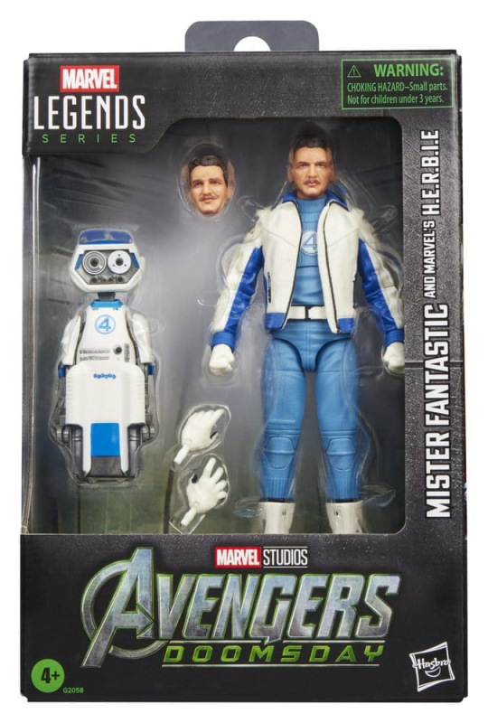 Avengers: Doomsday Marvel Legends Action Figure 2-Pack Mister Fantastic & Marvel's H.E.R.B.I.E. 15 c 7